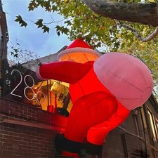 Décoration extérieure gonflable de Noël du Père Noël pour le toit du