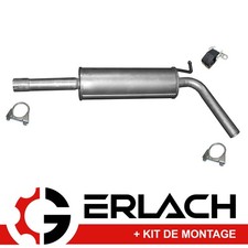 Silencieux intermediaire pour