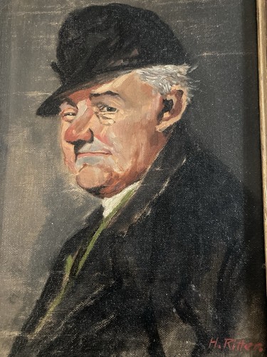 Peinture huile sur panneau - peinture,