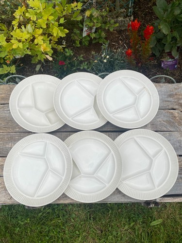 Lot assiettes a fondue - de,