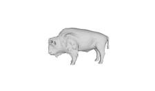 Printle Animal Buffalo 2 Bois