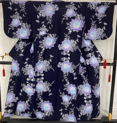 Kimono japonais vintage coton