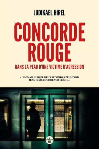 Concorde rouge dans la - -,