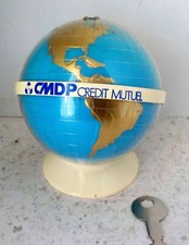 Tirelire Publicitaire Crédit Mutuel en plastique des années 70's