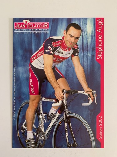 Carte photo cyclisme jean - carte,