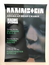 RAMMSTEIN,UK TOUR PROMO, RARE