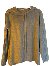 SEASON pull fin en coton capuche taille S/M  ou 38