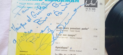 Autograph dedicace hair - ep,