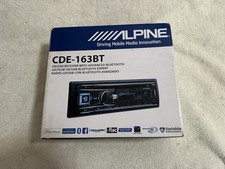 Alpine CDE-163BT In-Dash