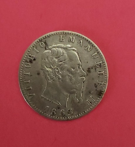 Pièce argent centesimi - 20, centesimi/