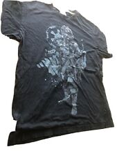 Petit t-shirt noir à manches