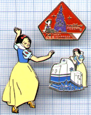 Lot de 3 Pin's Disney