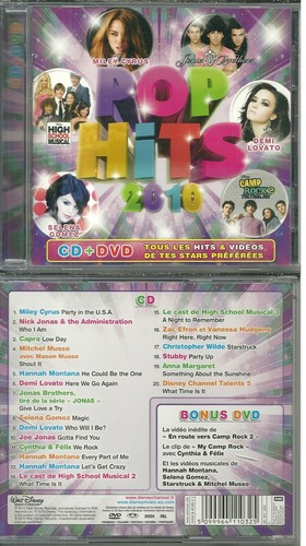 Dvd pop hits avec miley - avec,