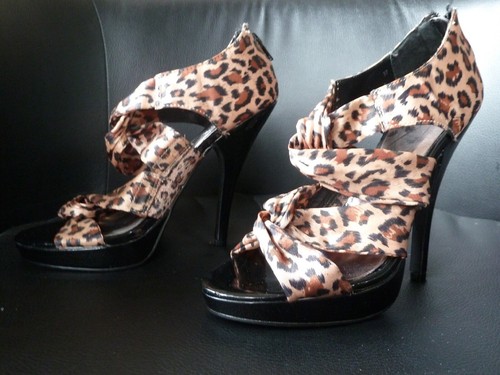 Sandales motif leopard la - motif,
