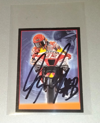 Autograph marc marquez - marc, yamaha
