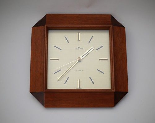 Horloge bois noyer - bois,