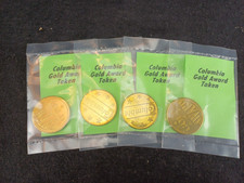 Lot x4 jeton repro GOLD AWARD