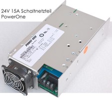 Alimentation 24V 15A 375W AC/DC Adaptateur Prise 230V PowerOne PFC375-1024F N74