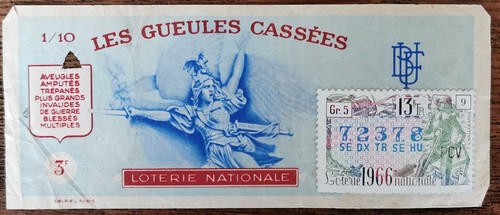 Billet loterie nationale - loterie,
