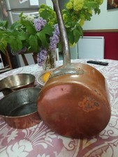 ancienne casserole en cuivre