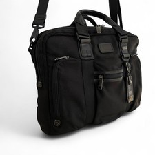 Sac à main homme TUMI Alpha Bravo Business Bag 22611DH noir 2 voies poignée...