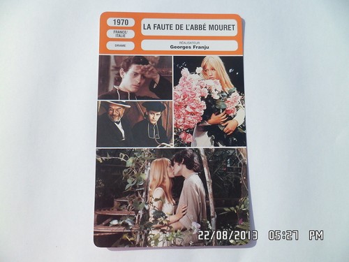 Carte fiche cinema - carte,