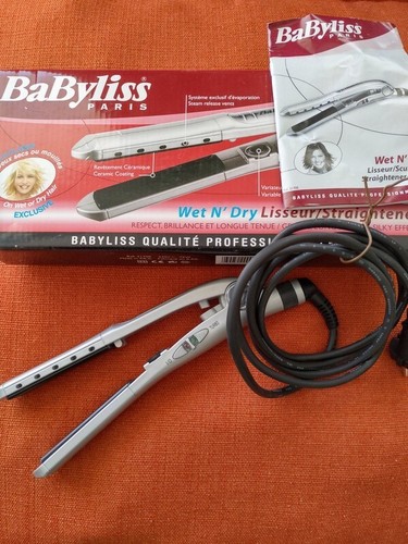 Lisseur babyliss wet - lisseur, n'dry