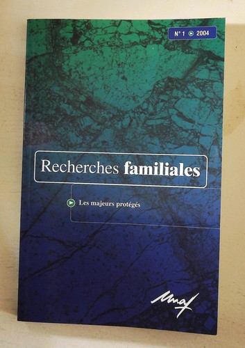 Revue recherches familiales - revue,