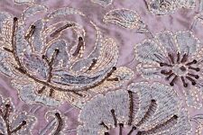 Soie Brodée Main et Machine