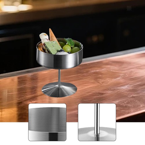 Coupe dessert acier - dessert, en