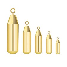 Ensemble de poids plombs longs en cuivre coulée 25 pièces pendentif pour kit d