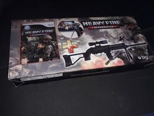  jeu pack heavy fire + fusil neuf blister nintendo wii / wii u bundle tir