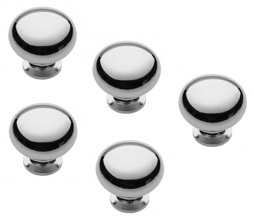 Bouton meuble set chrome - bouton, de