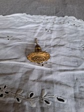 Ancien Bouton de Porte en Bronze, poignée lauriers style Louis XVI