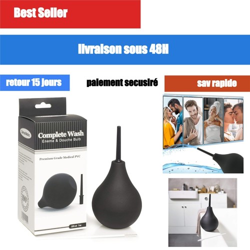 Poire lavement silicone 225 - poire, à