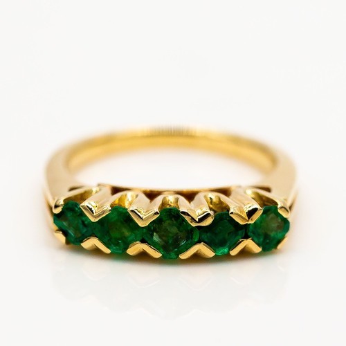 Bague 750 18k jaune 5 - 750/18k, or