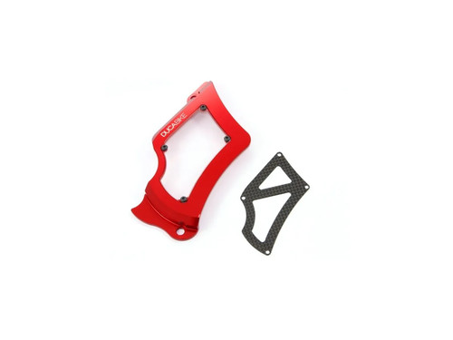 Couvercle pignon rouge - couvercle,