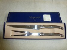 SUPERBE SERVICE A DECOUPER INOX LAGUIOLE NEUF