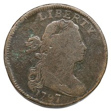 1797 S-129 R-5 Draped Bust
