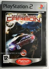 jeu NEED FOR SPEED CARBON Platinum playstation 2 PS2 nfs course voiture COMPLET