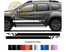 2 X BANDES STRIPES POUR DACIA