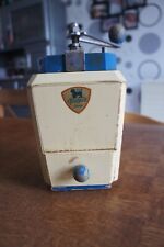 ANCIEN MOULIN à CAFE PEUGEOT FRERES LE RIC CREME BLEU COFFEE GRINDER KAFFEEMUHLE