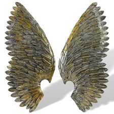 Paire d'ailes d'ange en métal