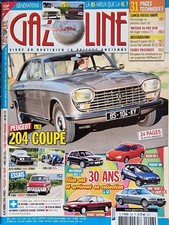 GAZOLINE PLUS 296 PEUGEOT 204 COUPE / MOTEUR V6 PRV R30 /ALPHA ROMEO 2000 SPRINT