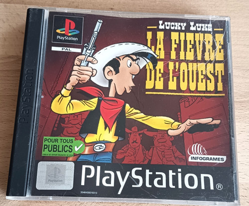 Playstation ps1 lucky luke - lucky, la
