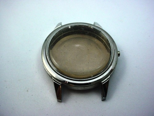 Gruen vintage mens silver tone - gruen,
