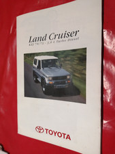 CATALOGUE PUBLICITAIRE 18 PAGES REFERENCE A0280 400194 TOYOTA LAND  KZJ70 KZJ73