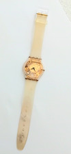 SWATCH Montre extra plate Skin Golden années 1990
