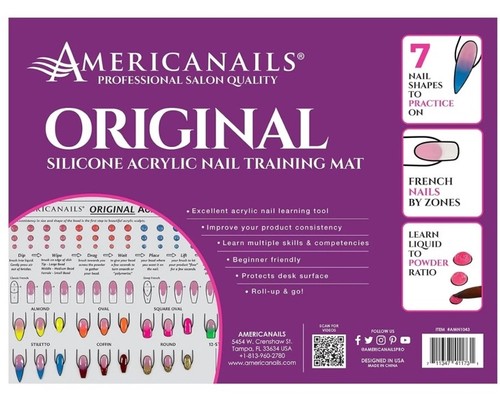 Americana acrylic nail - acrylic,