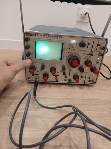 Oscilloscope tektronix type